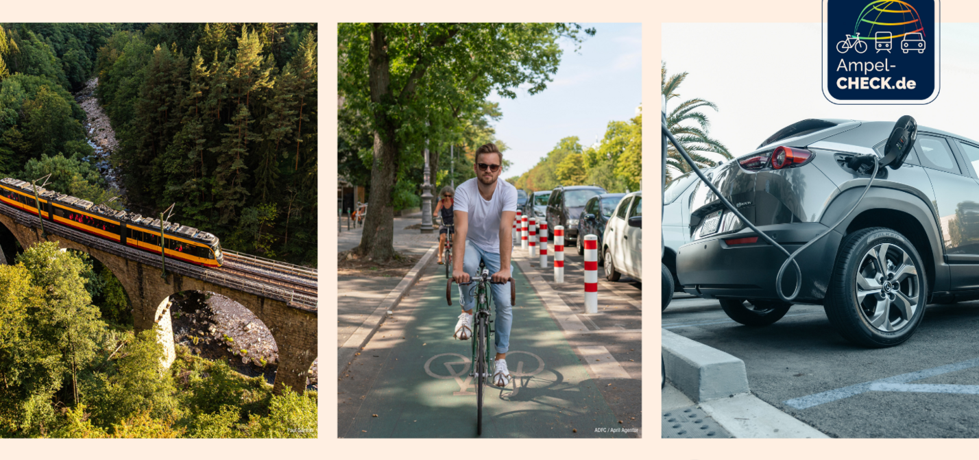 Ampel-Check: Verkehrspolitik weiterhin nur "ausreichend" Ampel-Check: Verkehrspolitik weiterhin nur "ausreichend"